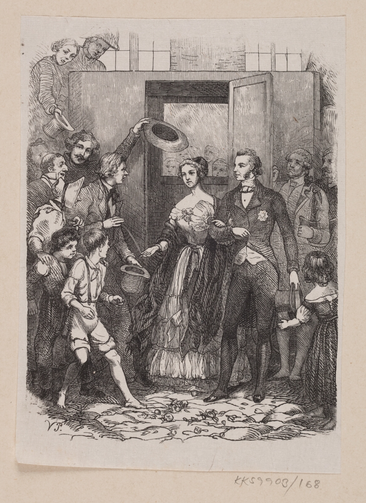 H.P. Hansen, Illustration til "Under Piletræet" i H.C. Andersen, "Eventyr og Historier", Bind 2