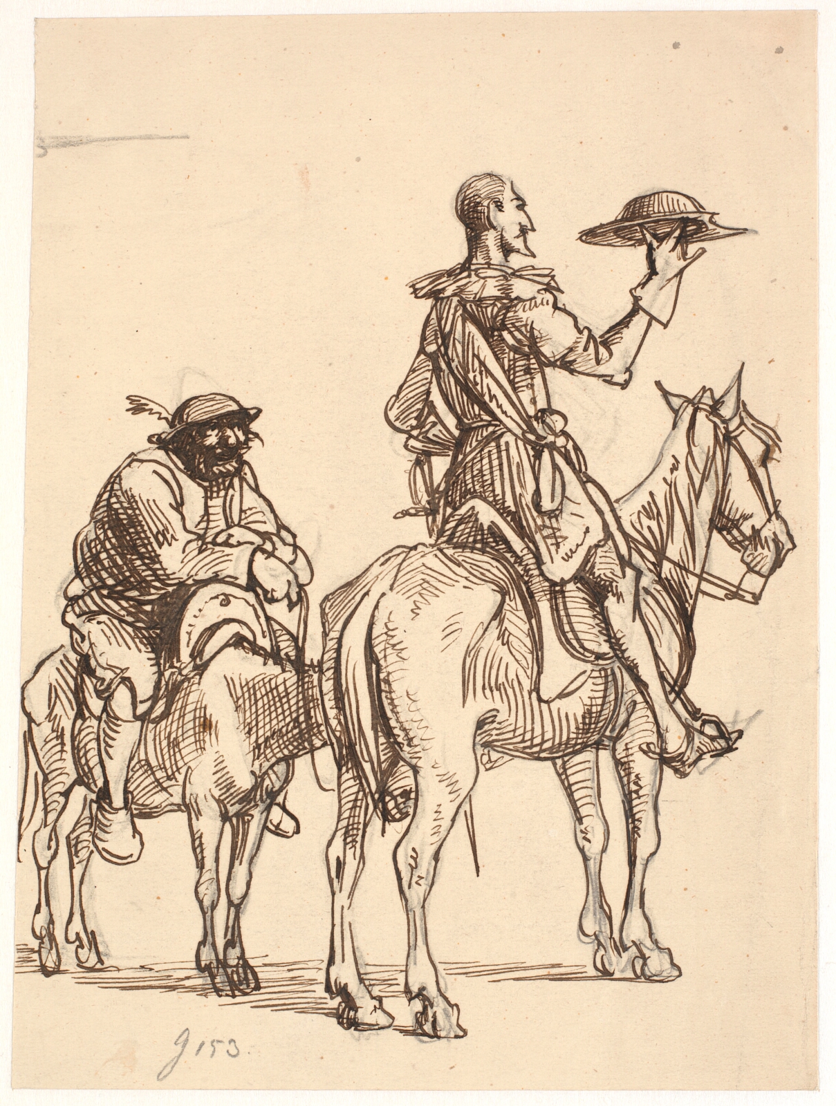 Wilhelm Marstrand, Don Quixote betragter sin hjelm