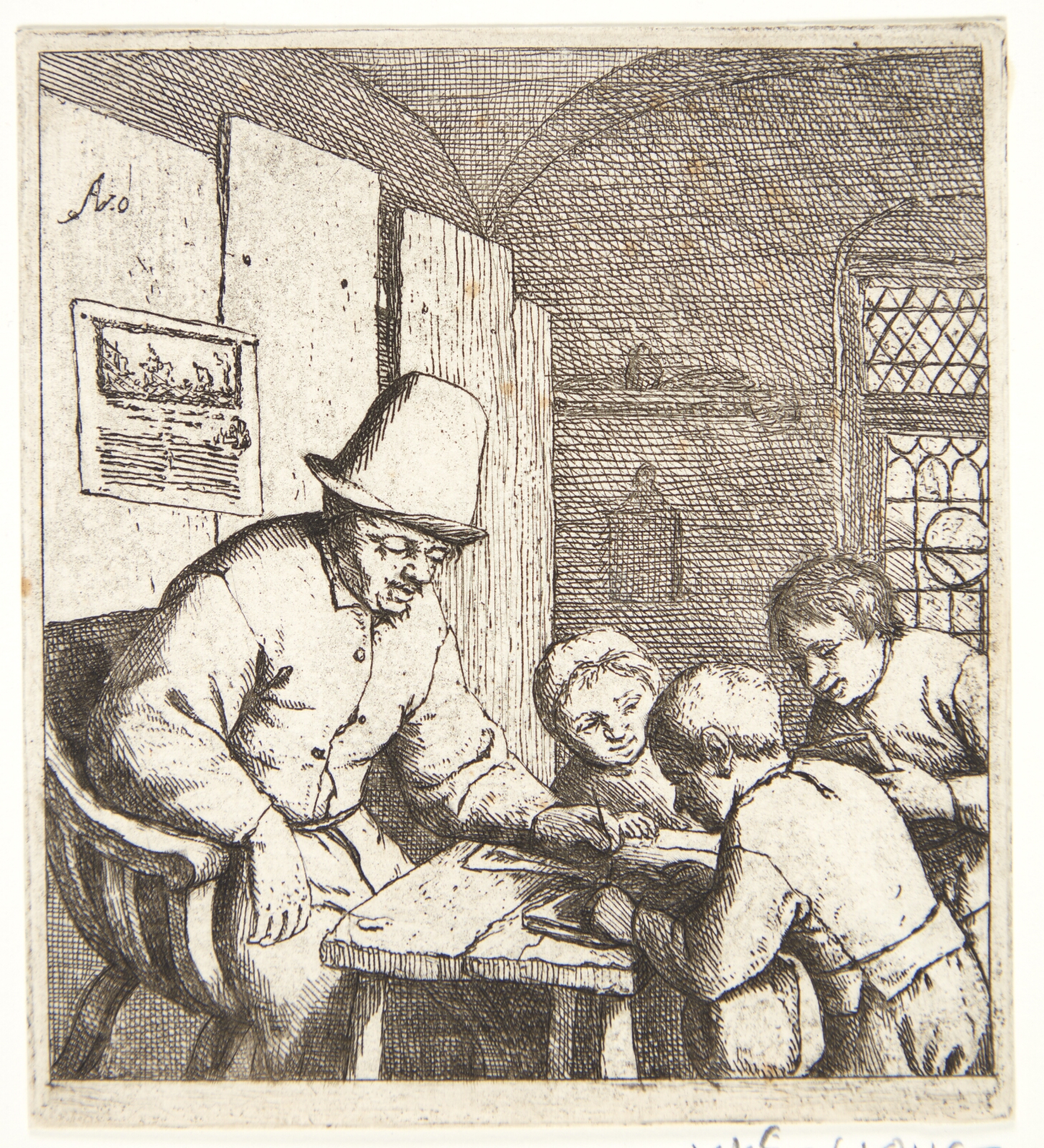 Adriaen van Ostade, Skolelæreren