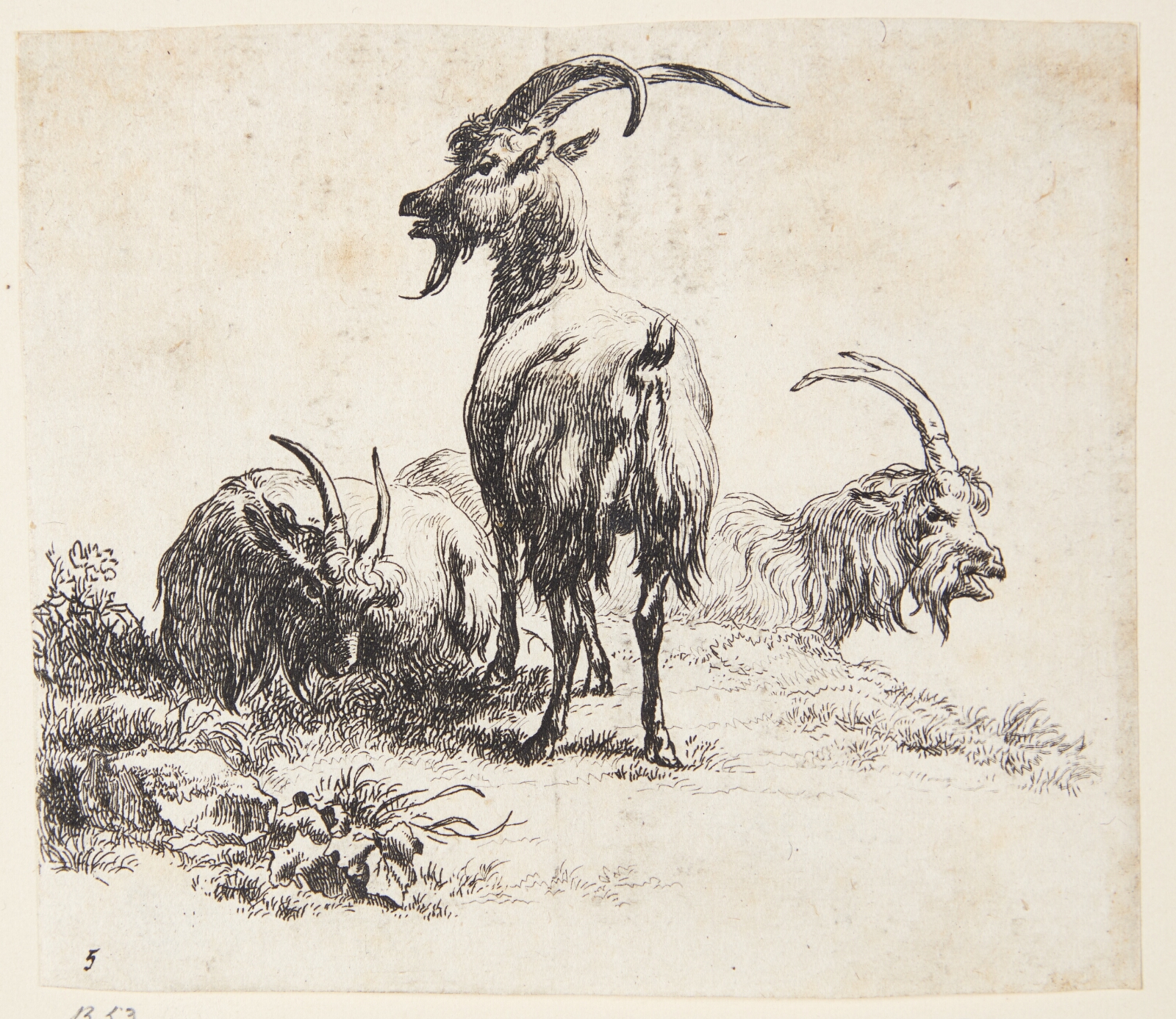 Nicolaes Berchem, Tre geder