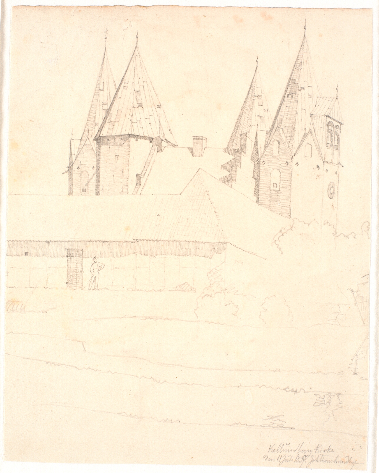 Johan Thomas Lundbye, Kallundborg Kirke