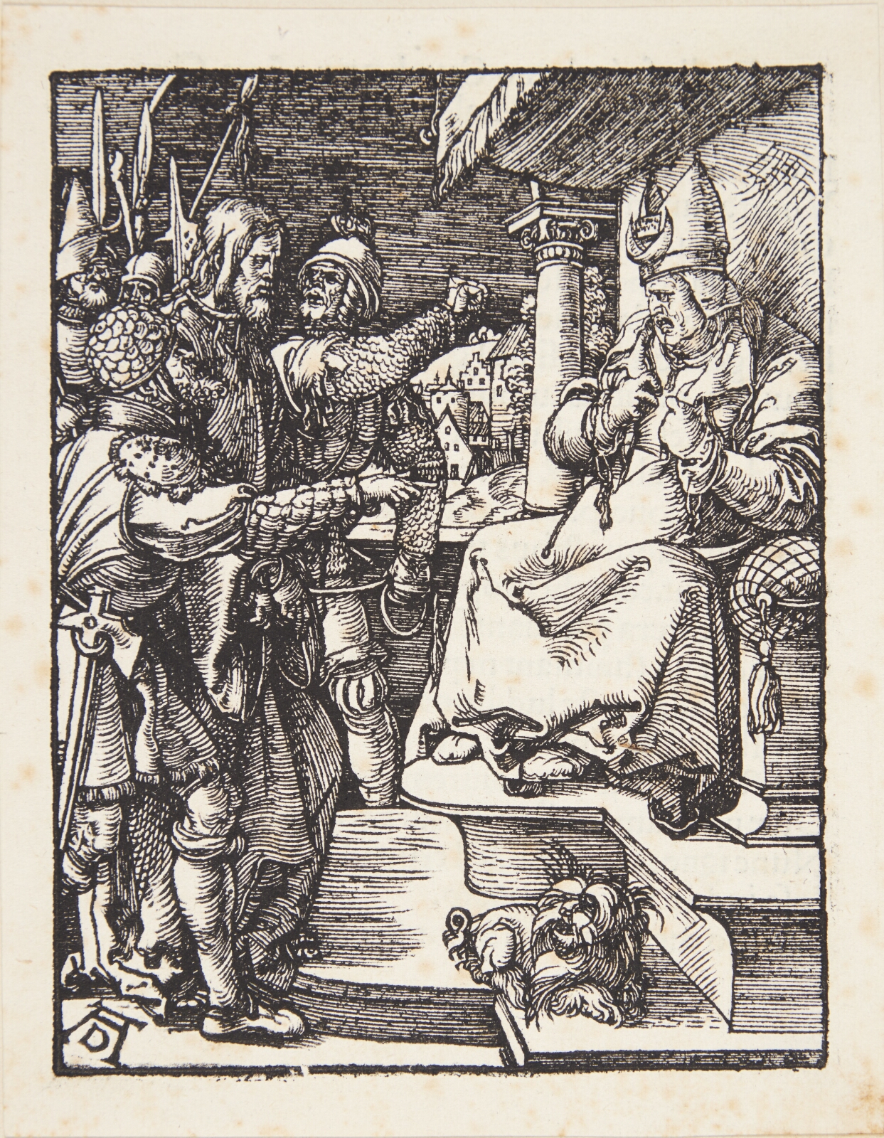 Albrecht Dürer, Kristus for Kaifas