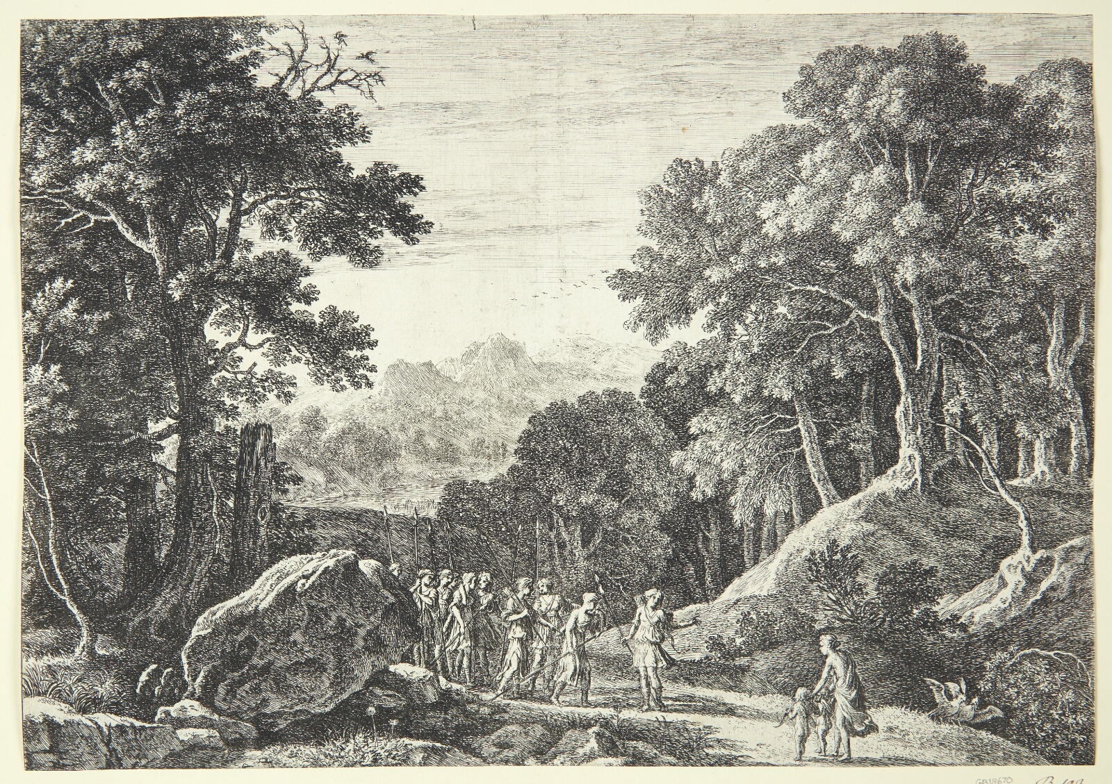 Herman van Swanevelt, Venus tilbyder Diana at vælge mellem Amor og Adonis