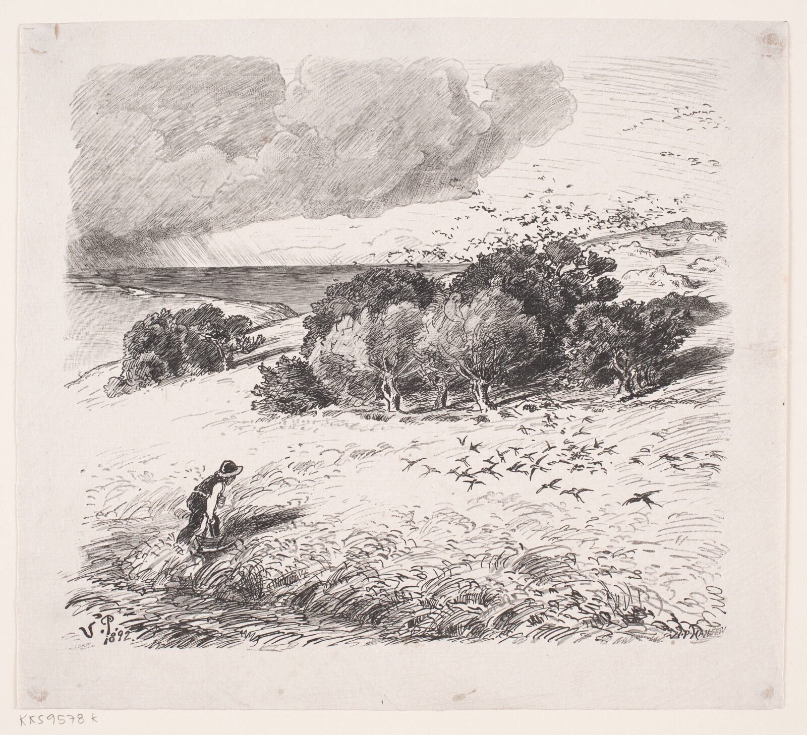 H.P. Hansen, Eftersommeren