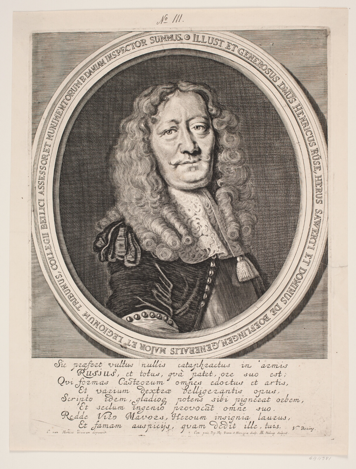 Albert Haelwegh, Henrik Rüse, vendt mod højre