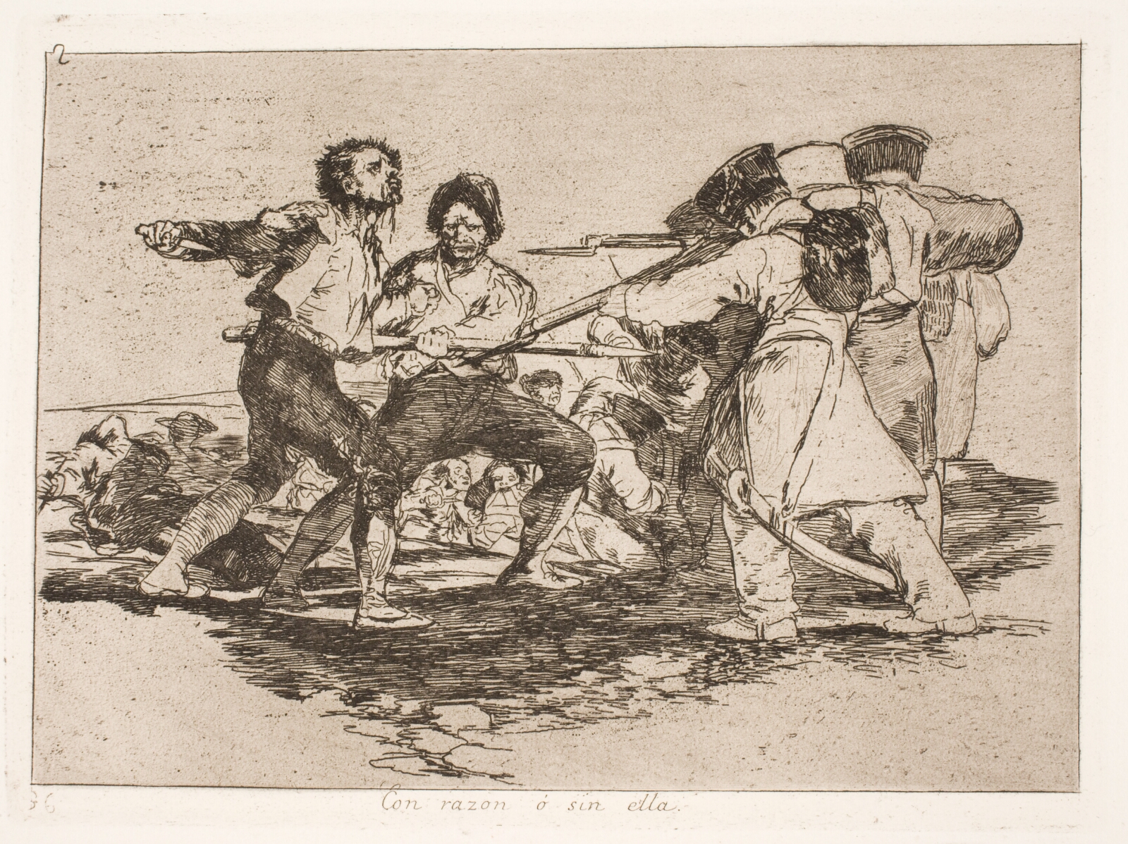Francisco de Goya, Med grund eller uden (2)