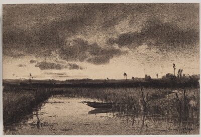 Landscape with a River, Melbye, Anton, 1862