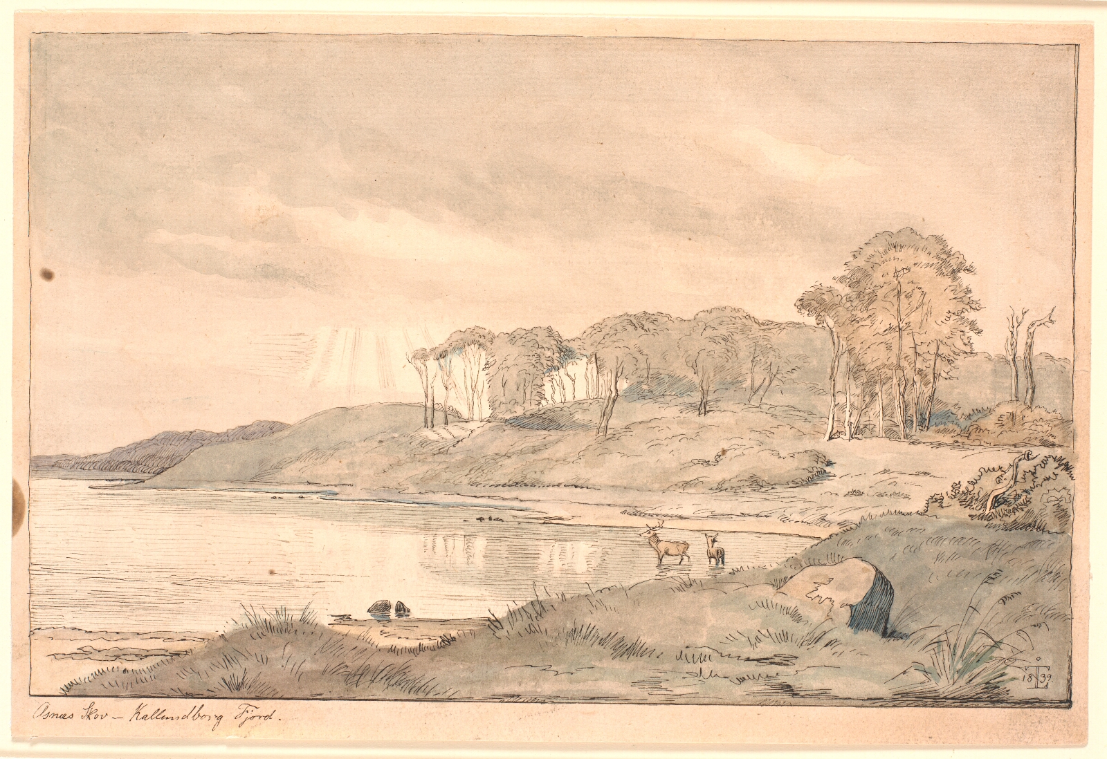 Johan Thomas Lundbye, Landskab