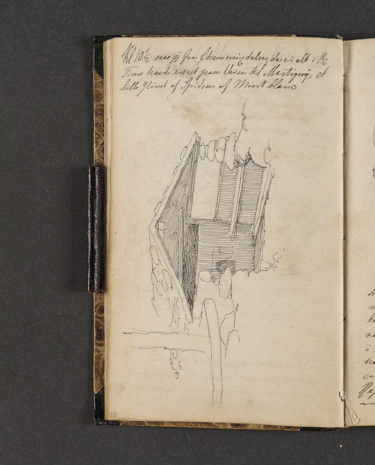Johan Thomas Lundbye, Et opsadlet æsel, der græsser