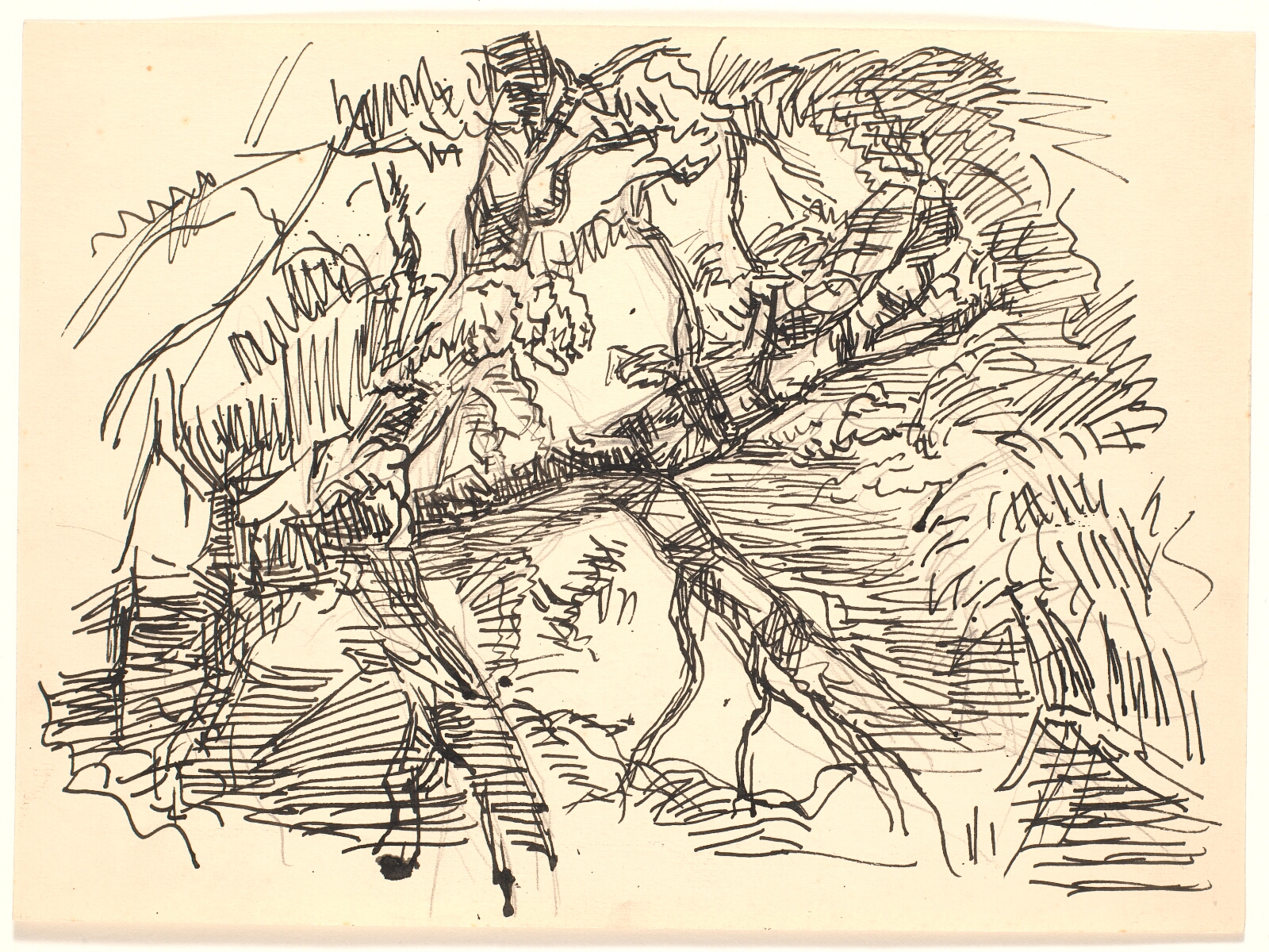 Fritz Syberg, Grene over vand