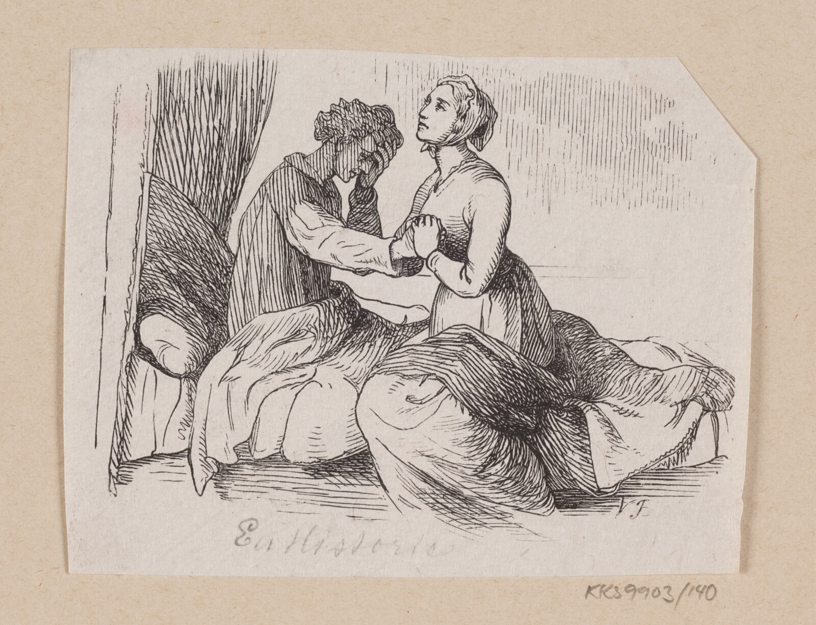 H.P. Hansen, Illustration til "En Historie" i H.C. Andersen, "Eventyr og Historier", Bind 2