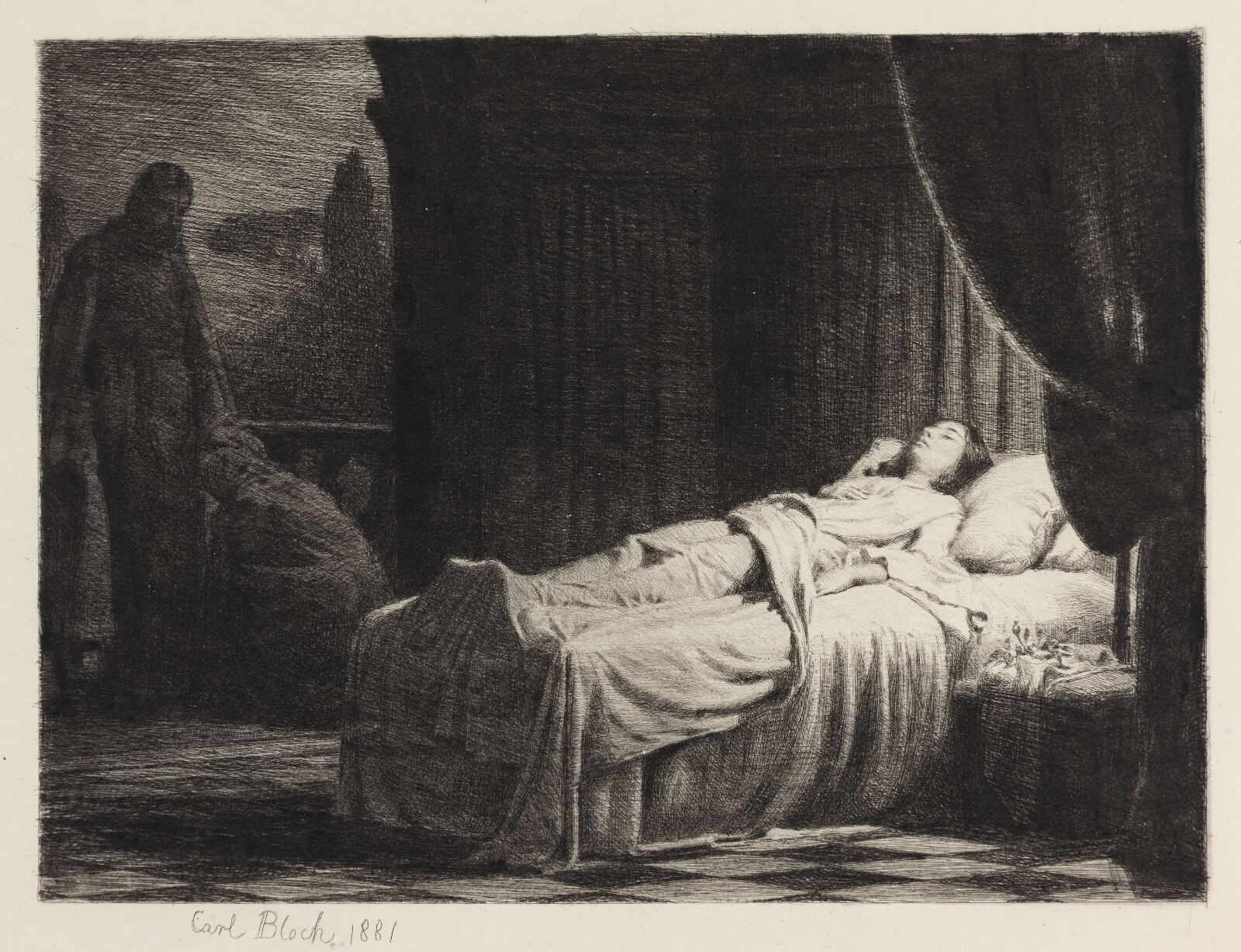 Carl Bloch, Jairi Datter