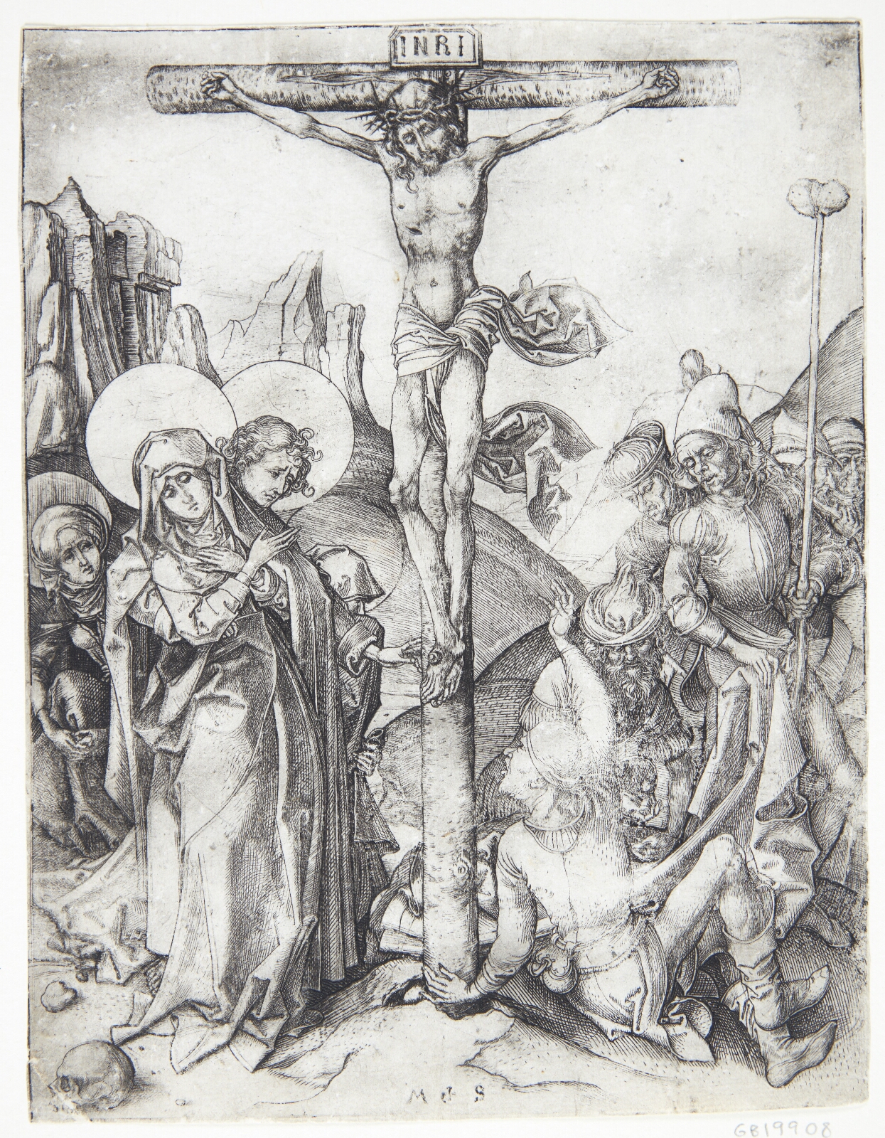 Martin Schongauer, Kristus på korset