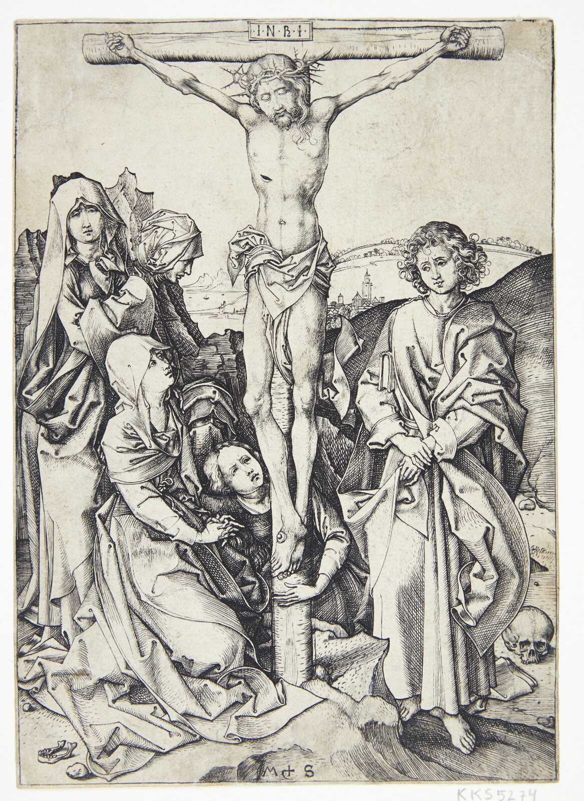 Martin Schongauer, Korsfæstelsen