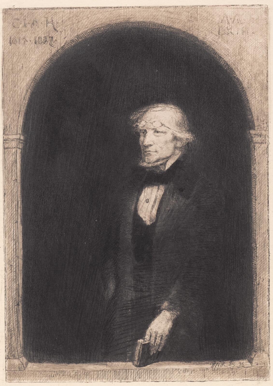 Hans Nikolaj Hansen, "Min faders portræt"