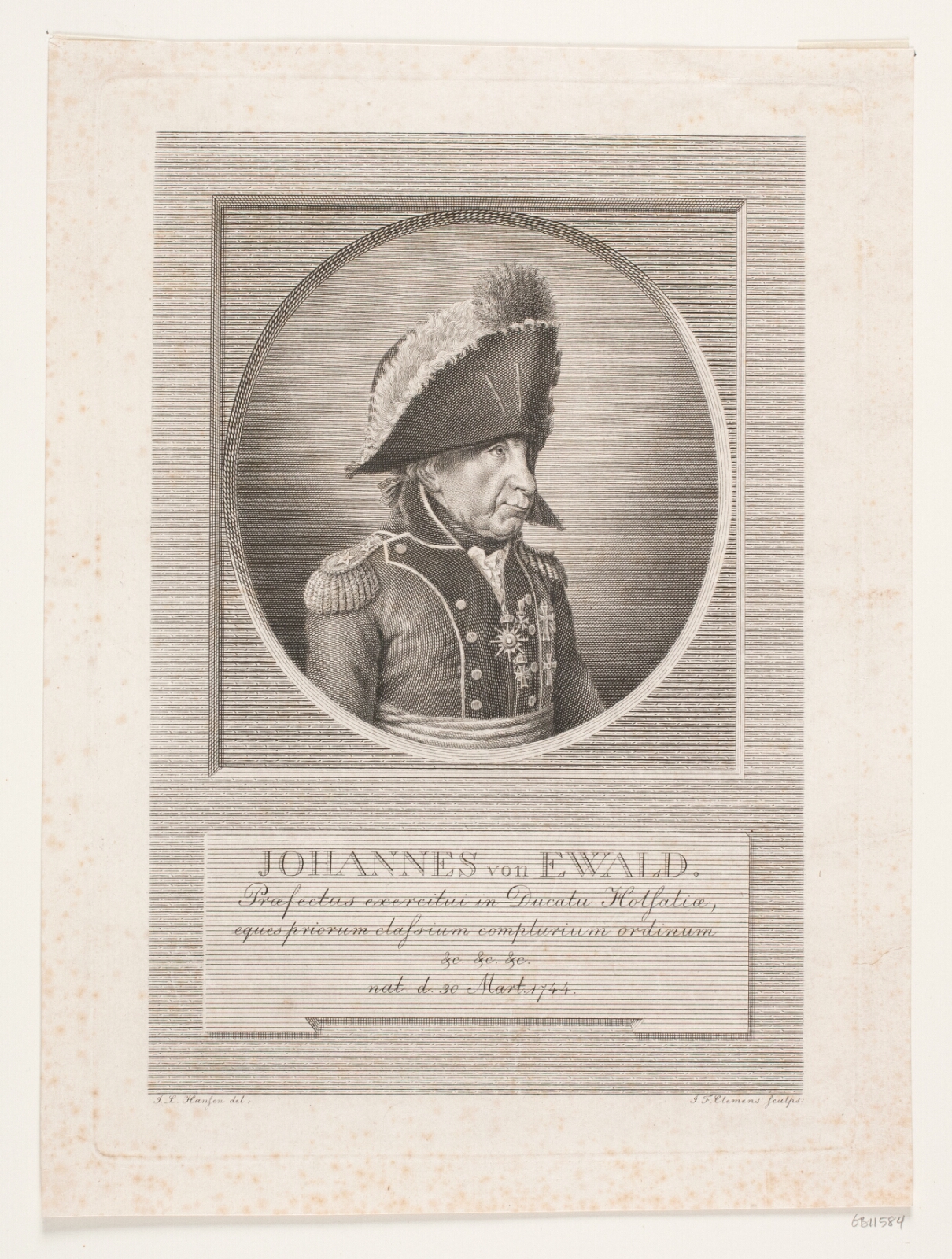 J.F. Clemens, Johannes von Ewald