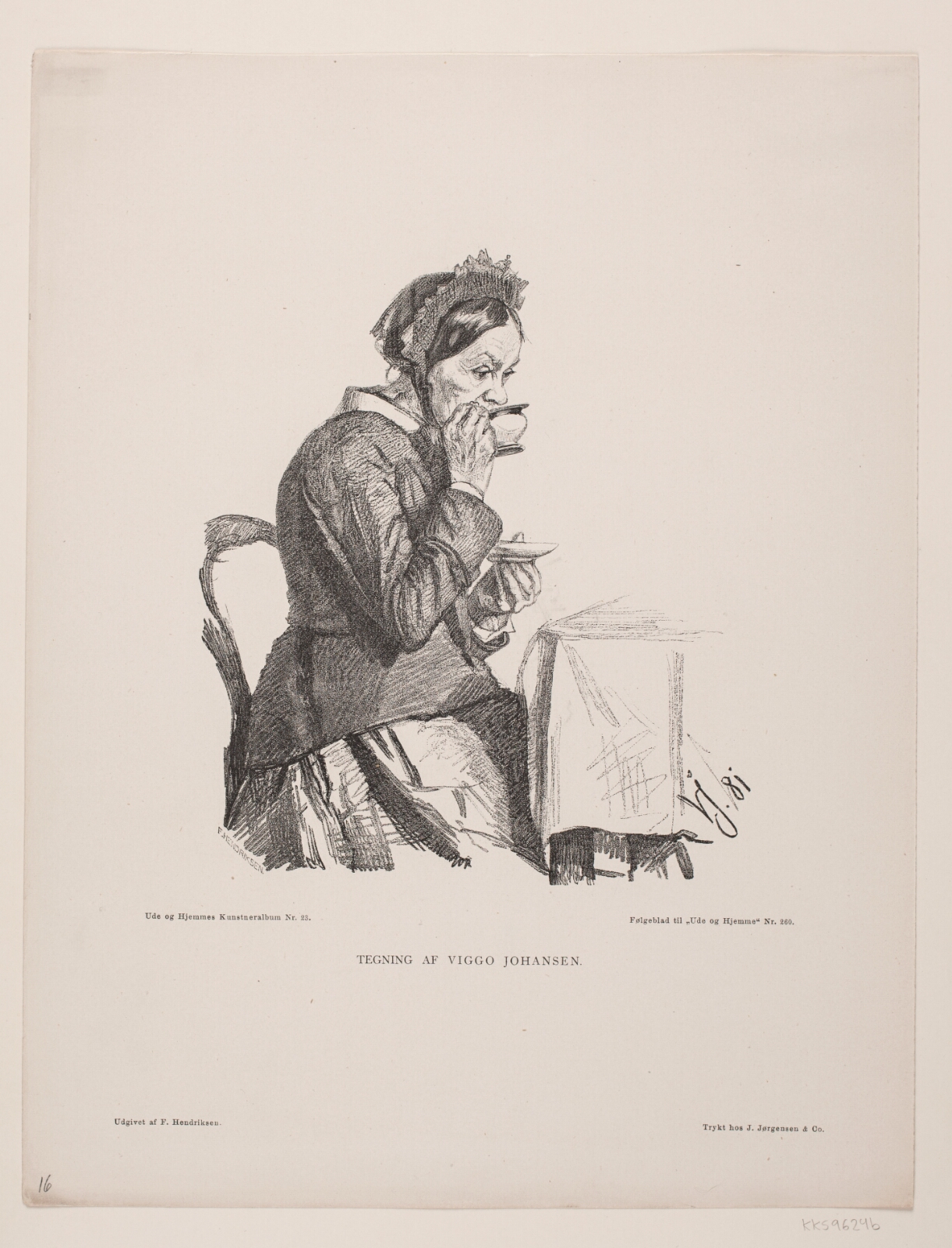 F. Hendriksen, En kaffetår
