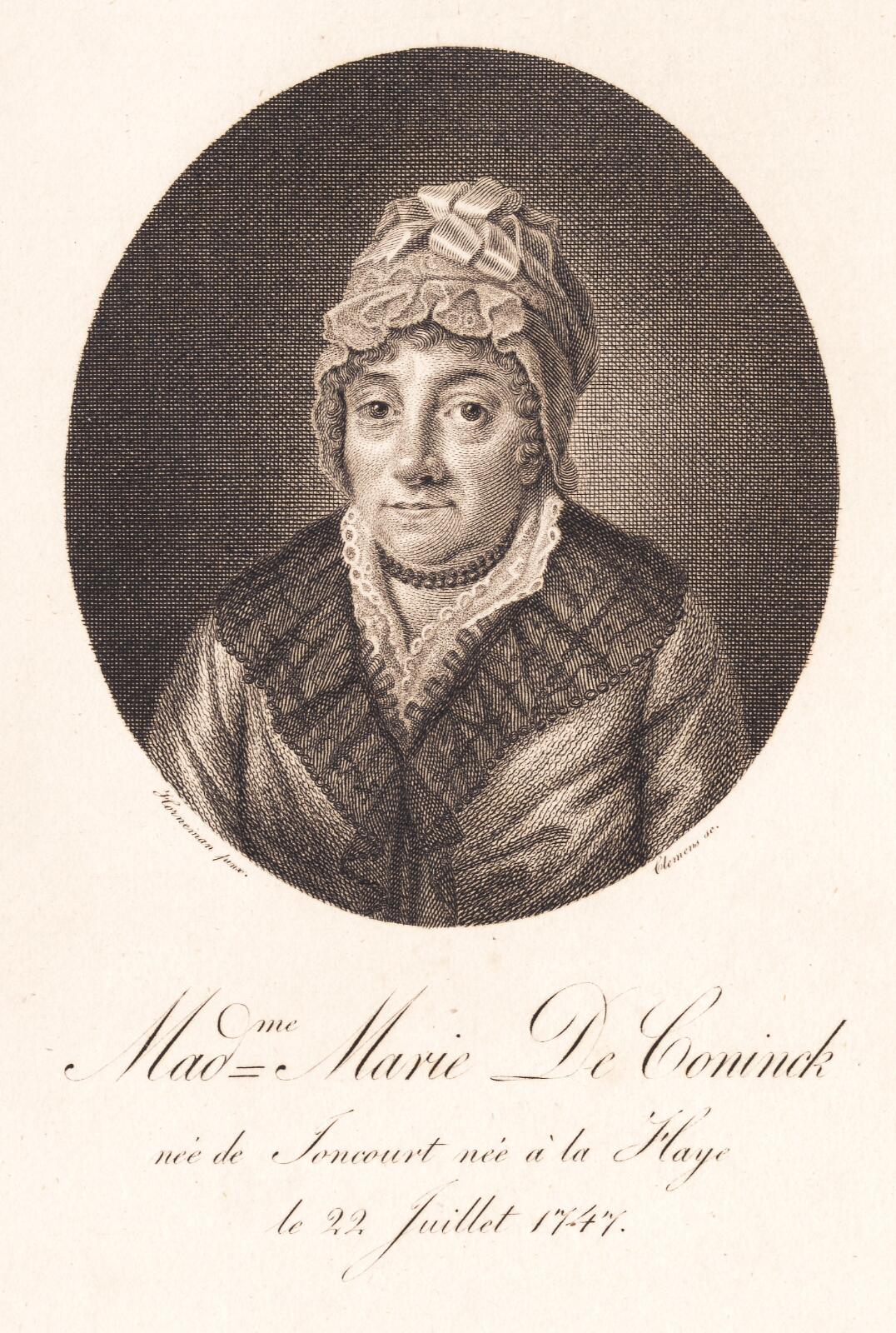 J.F. Clemens, Marie de Coninck