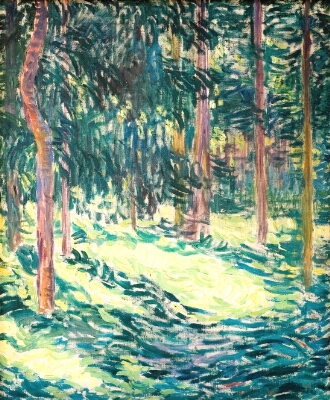 Sun in the Pine Forest, Tisvilde