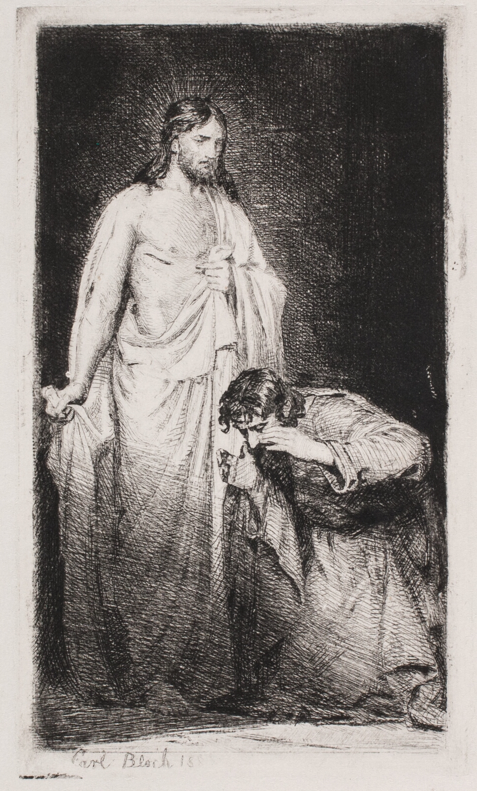 Carl Bloch, Kristus og den vantro Thomas