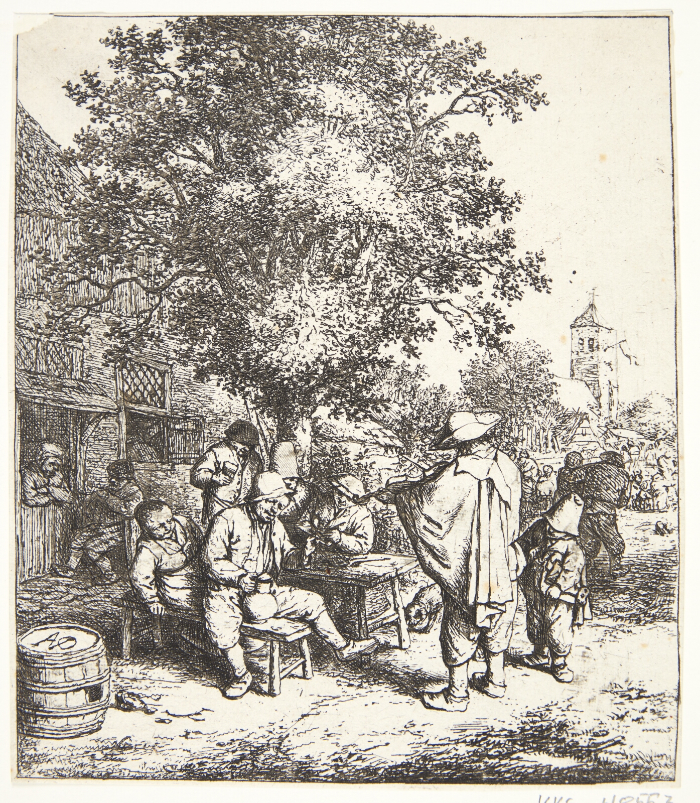 Adriaen van Ostade, Fiolspilleren og lirekassedrengen
