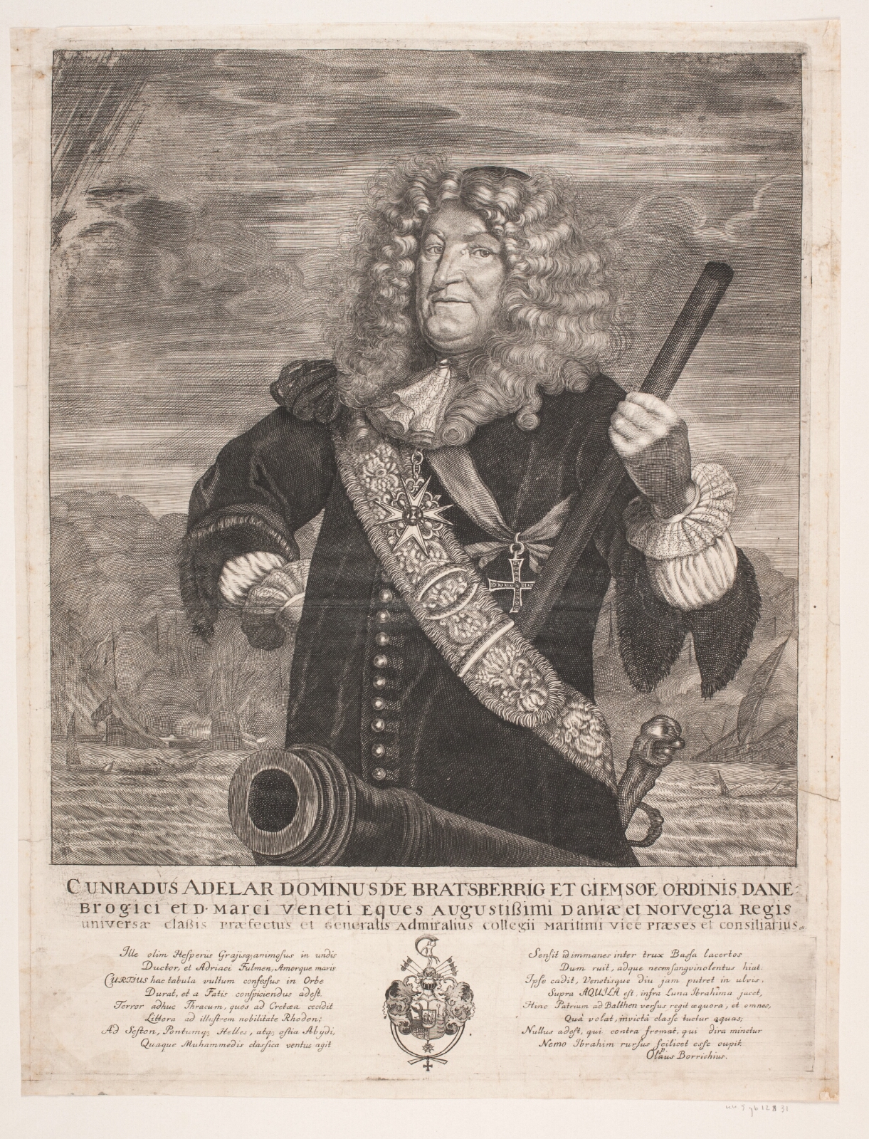 Ubekendt dansk, Admiral Cort Adeler