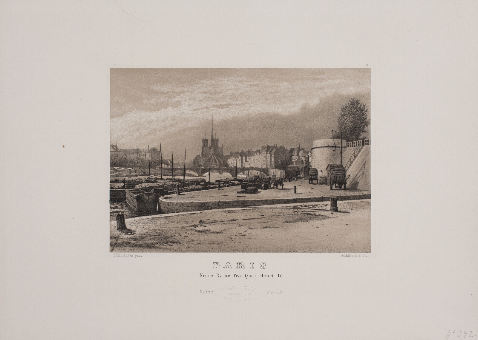 Adolph Kittendorff, Paris