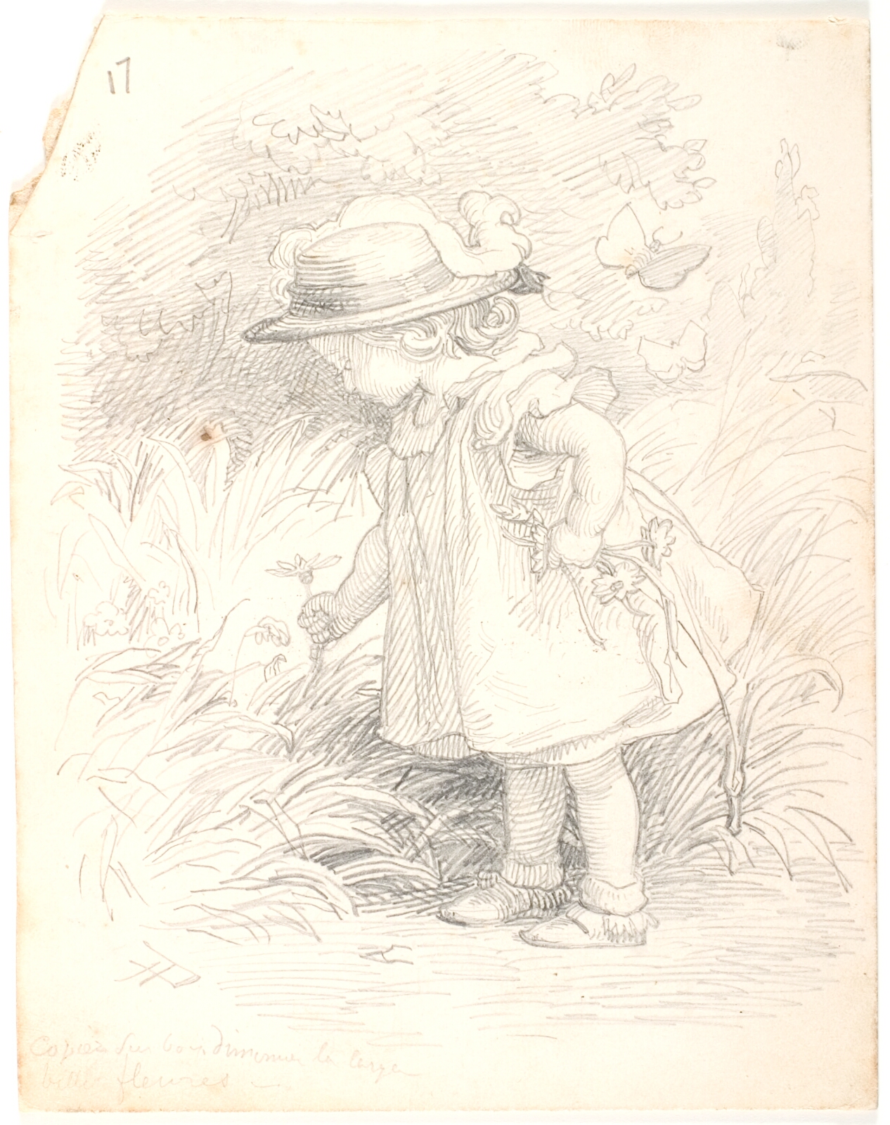 Lorenz Frølich, Lili plukker blomster