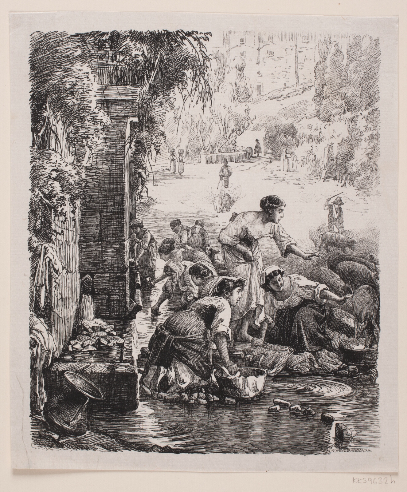 F. Hendriksen, Ubudne gæster