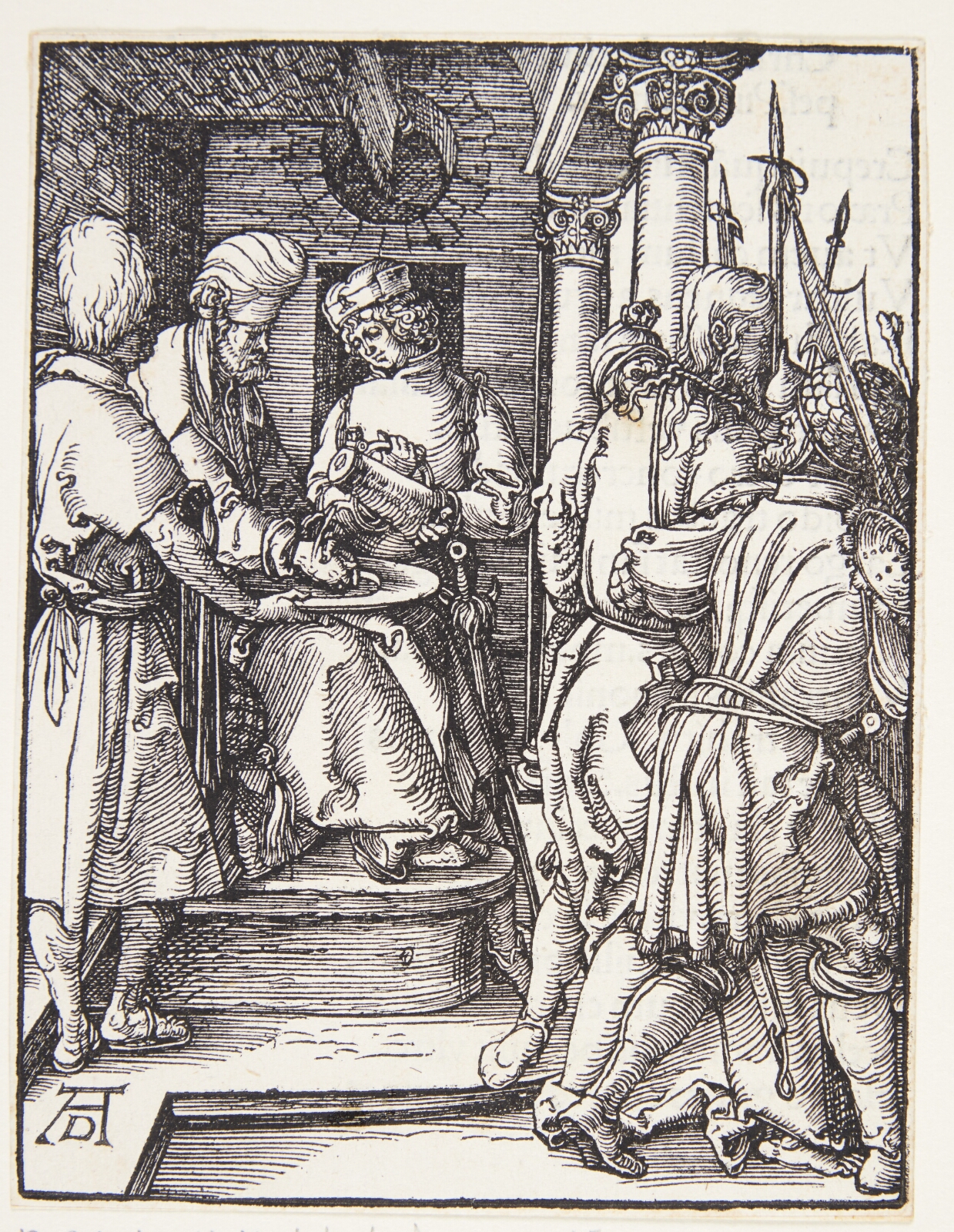 Albrecht Dürer, Pilatus vasker sine hænder