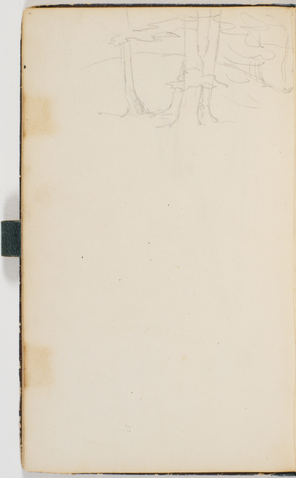 P.C. Skovgaard, Træer omkring en gravhøj