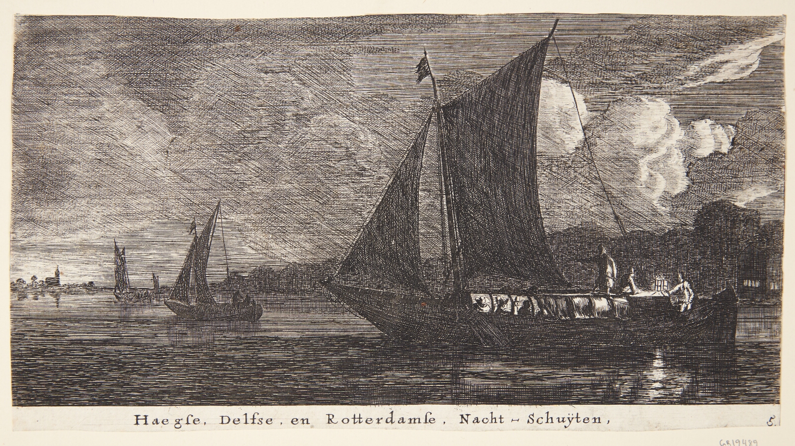 Reinier Zeeman, Natbåde til Haag, Delft og Amsterdam