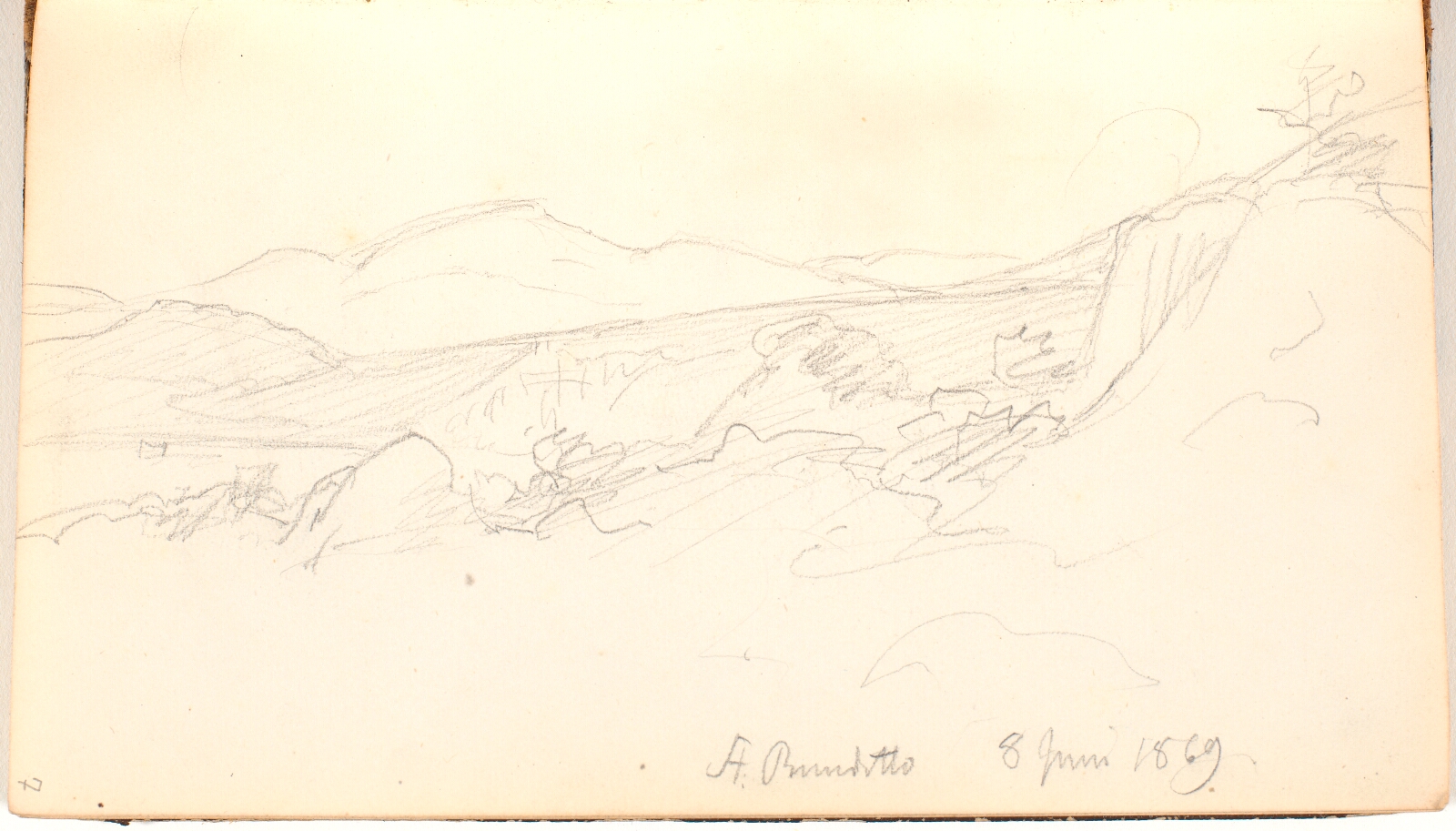P.C. Skovgaard, Landskab med bjerge