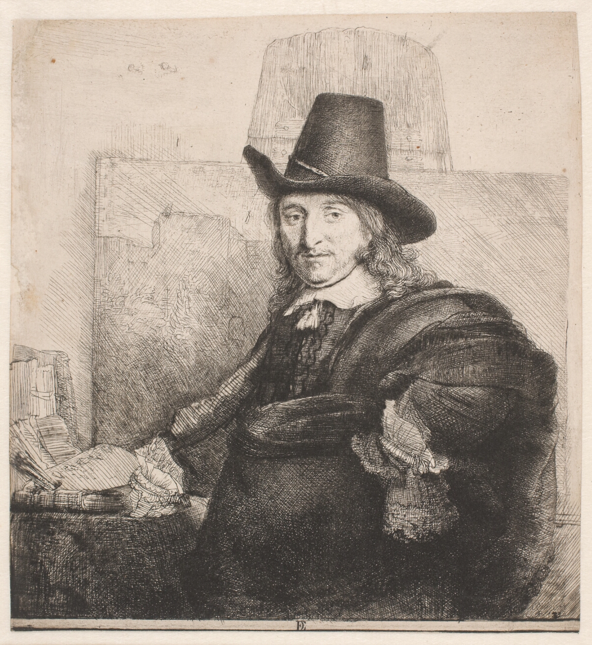 Maleren Jan Asselyn, 1647, Rembrandt van Rijn | SMK Open