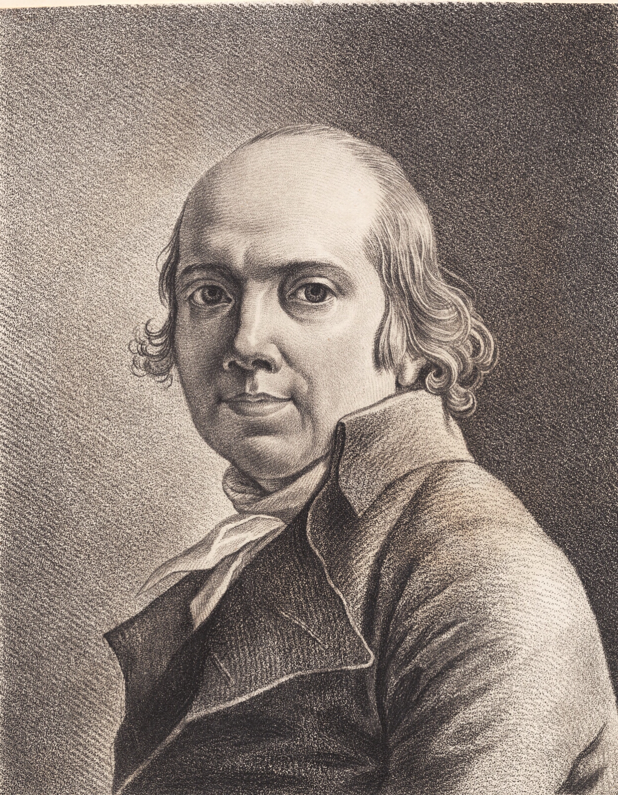 J.F. Clemens, Jens Juels tegnede selvportræt