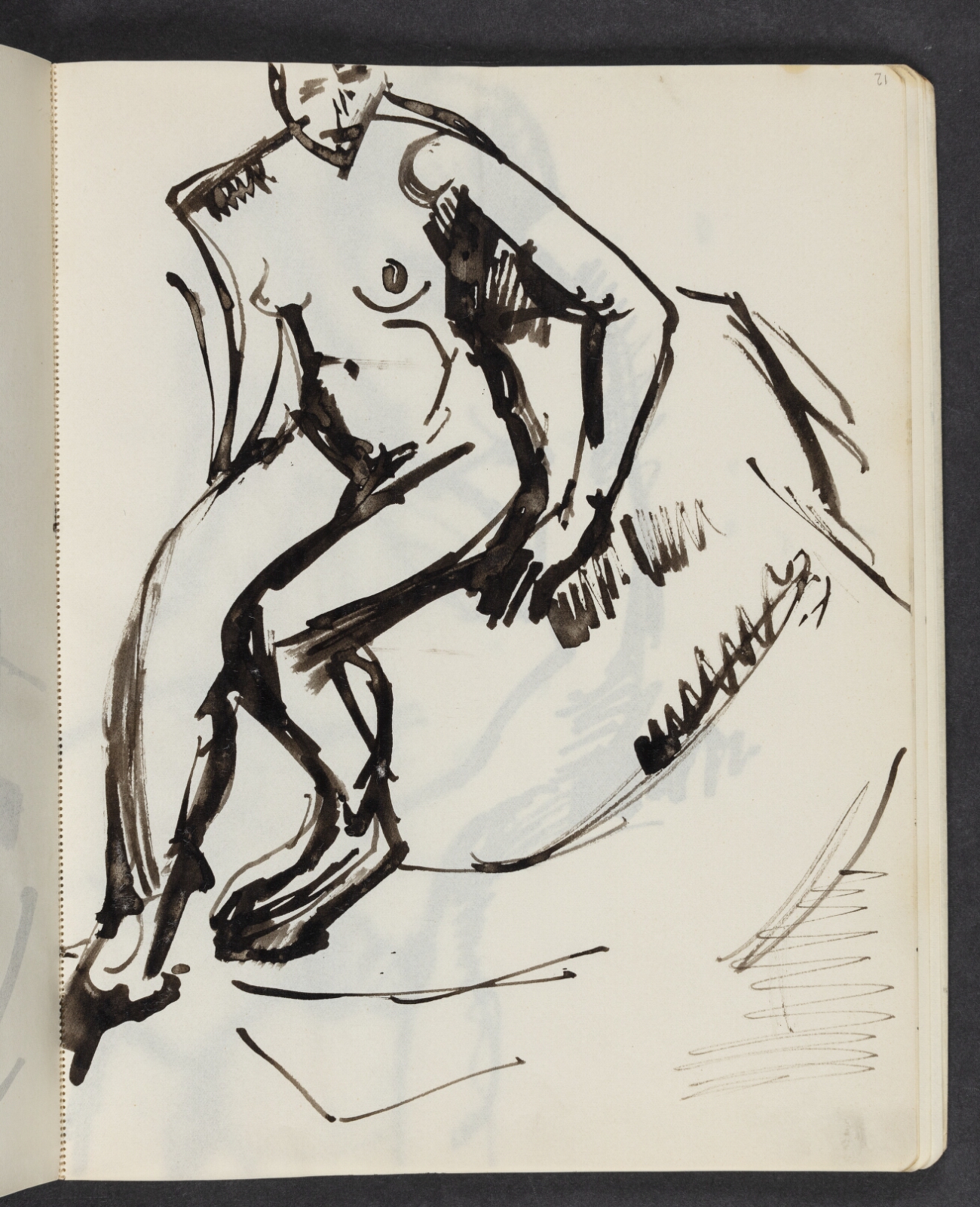 Astrid Holm, Modelstudie
