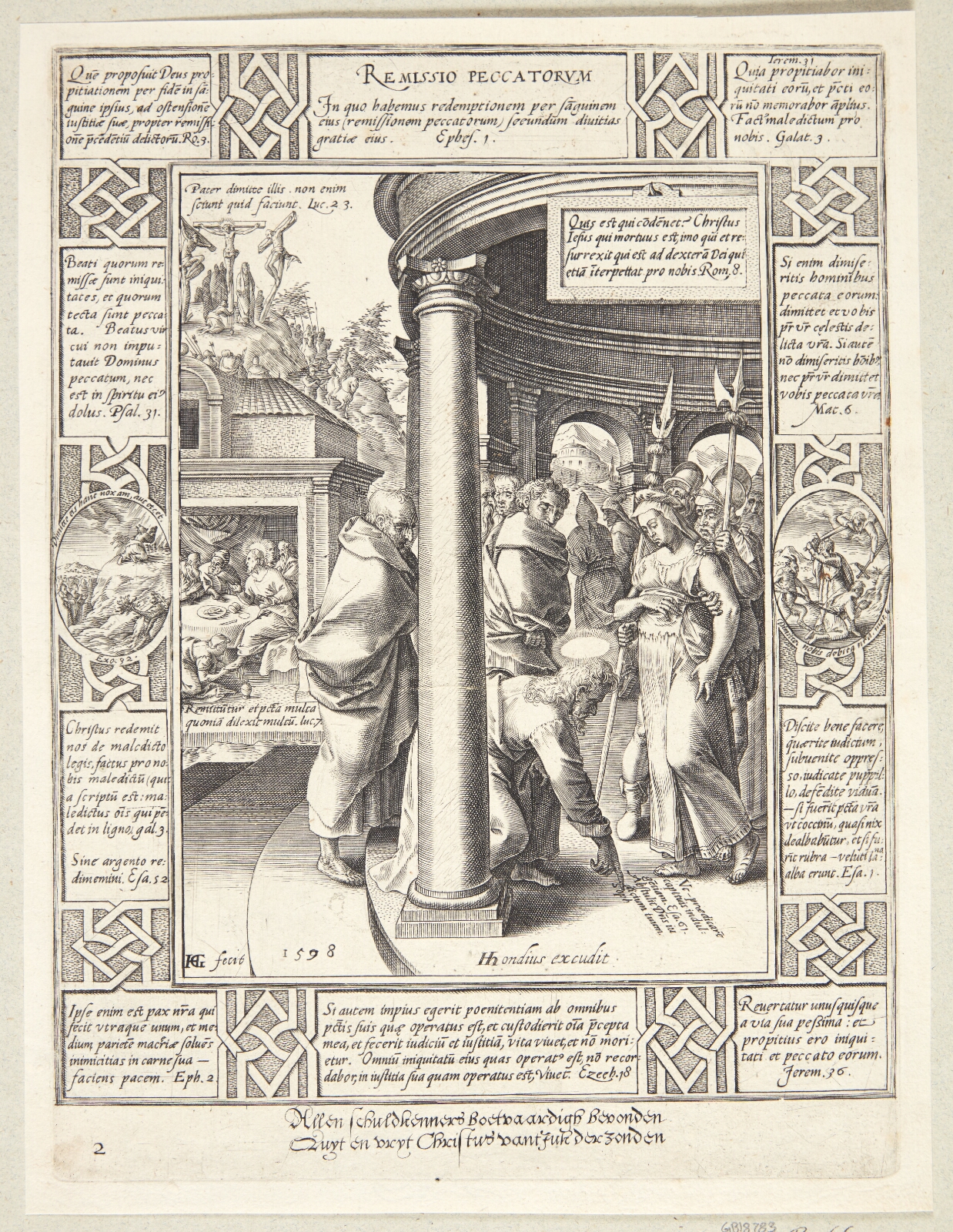 Hendrick Goltzius, Syndernes forladelse