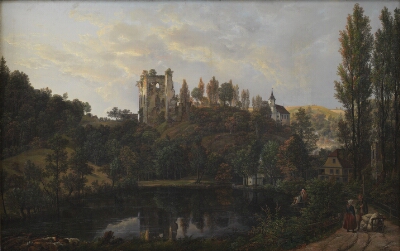 The Castle Ruin at Tharandt