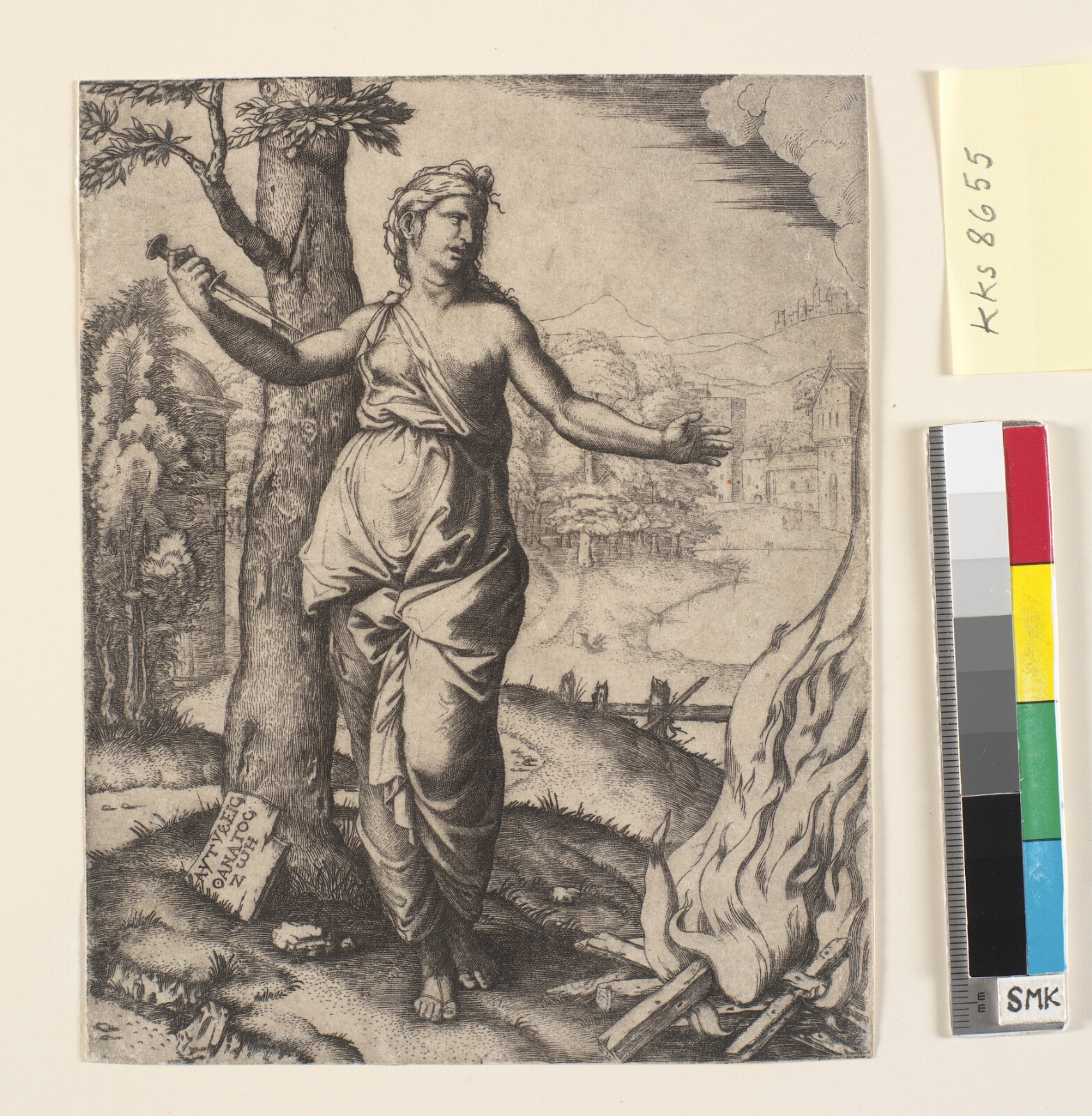 Marcantonio Raimondi, Dido