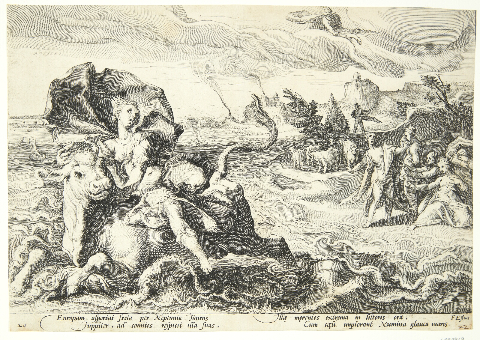 Hendrick Goltzius, Bortførelsen af Europa