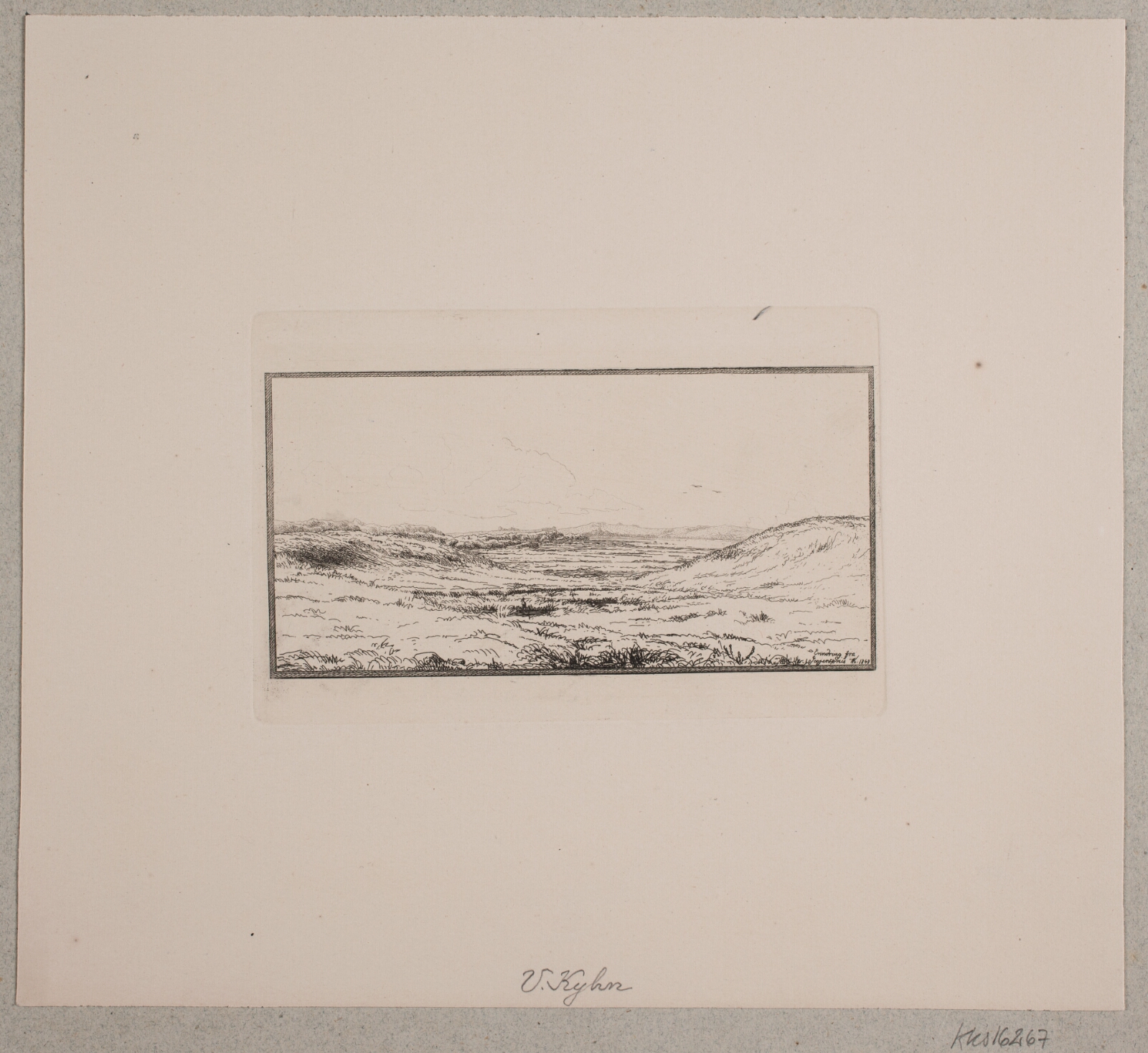 Vilhelm Kyhn, Erindring fra Jægerspris, med en mose