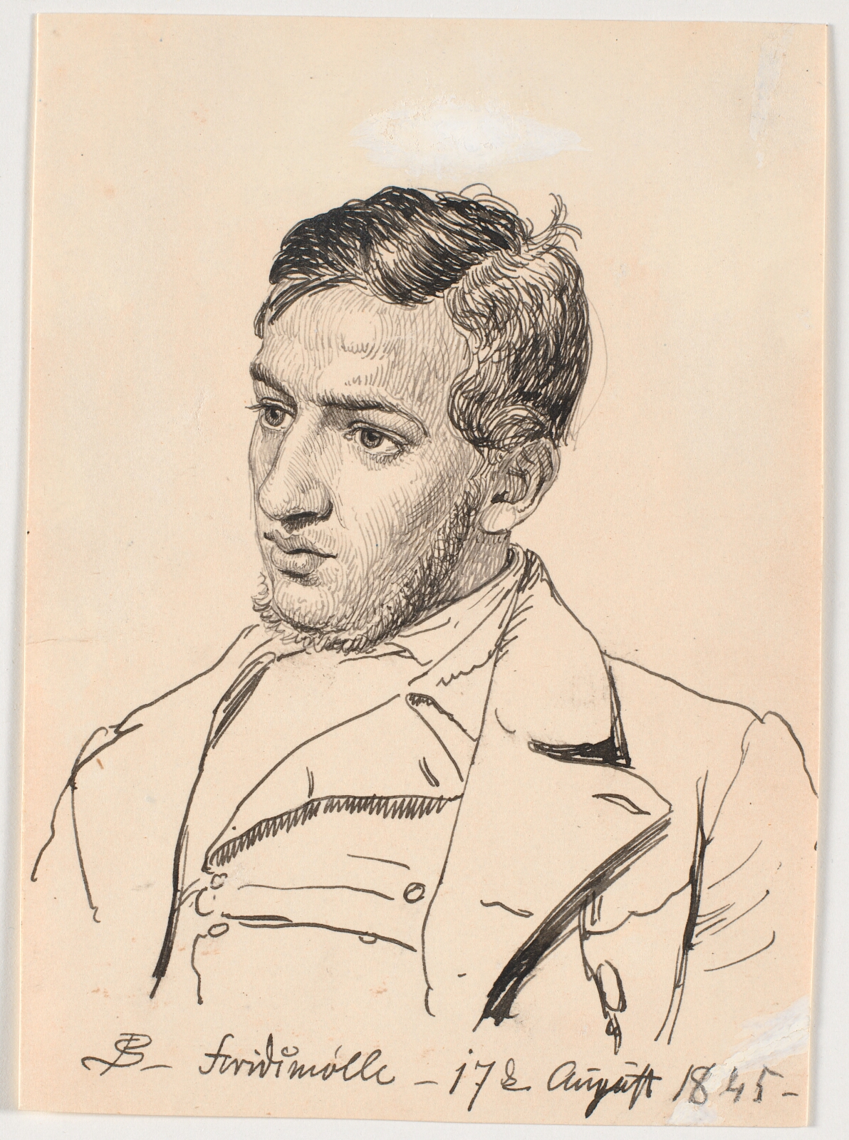 P.C. Skovgaard, Portræt af maleren Carlo Dalgas