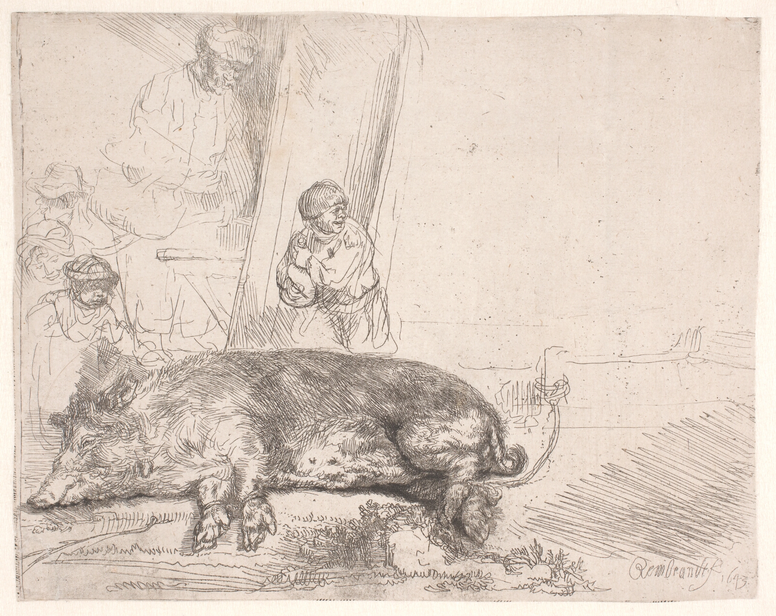Rembrandt van Rijn, Svinet