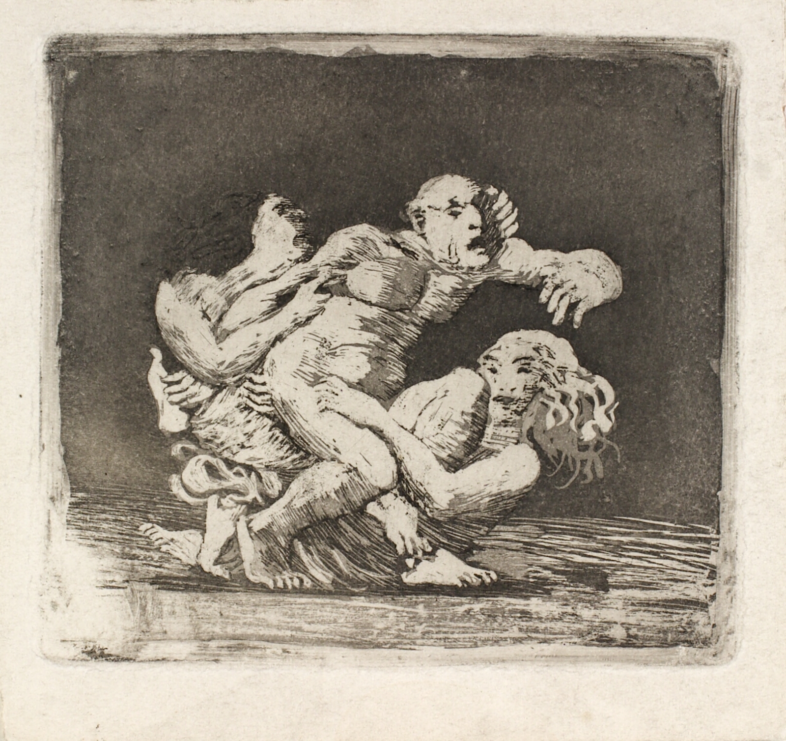 Oluf Hartmann, To kvinder slås om en mand