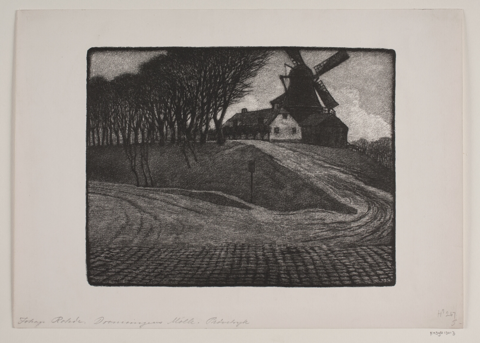 Johan Rohde, Dronningens mølle