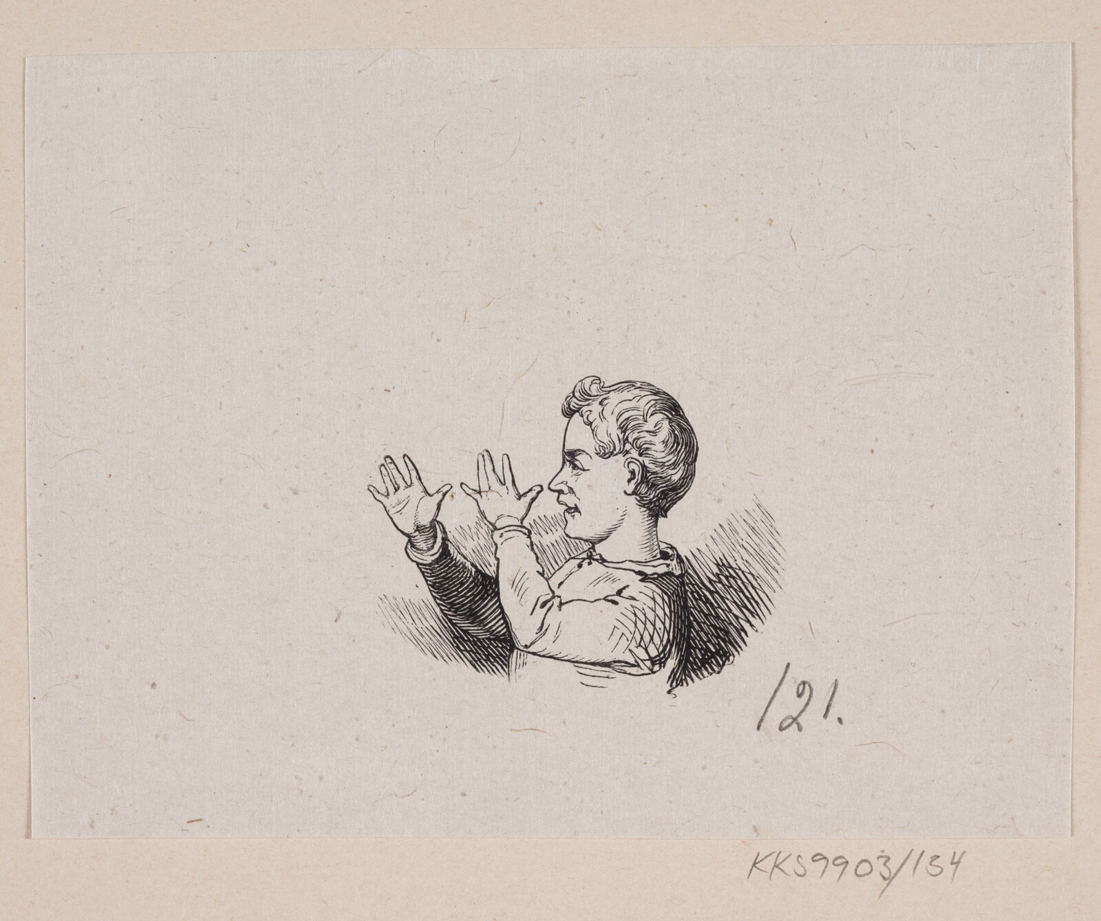 H.P. Hansen, Illustration til "Flipperne" i H.C. Andersen, "Eventyr og Historier", Bind 2