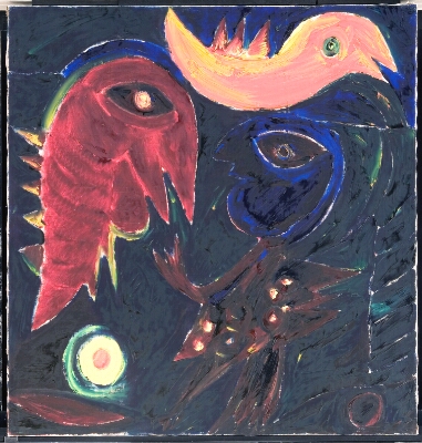 Madder Red Bird