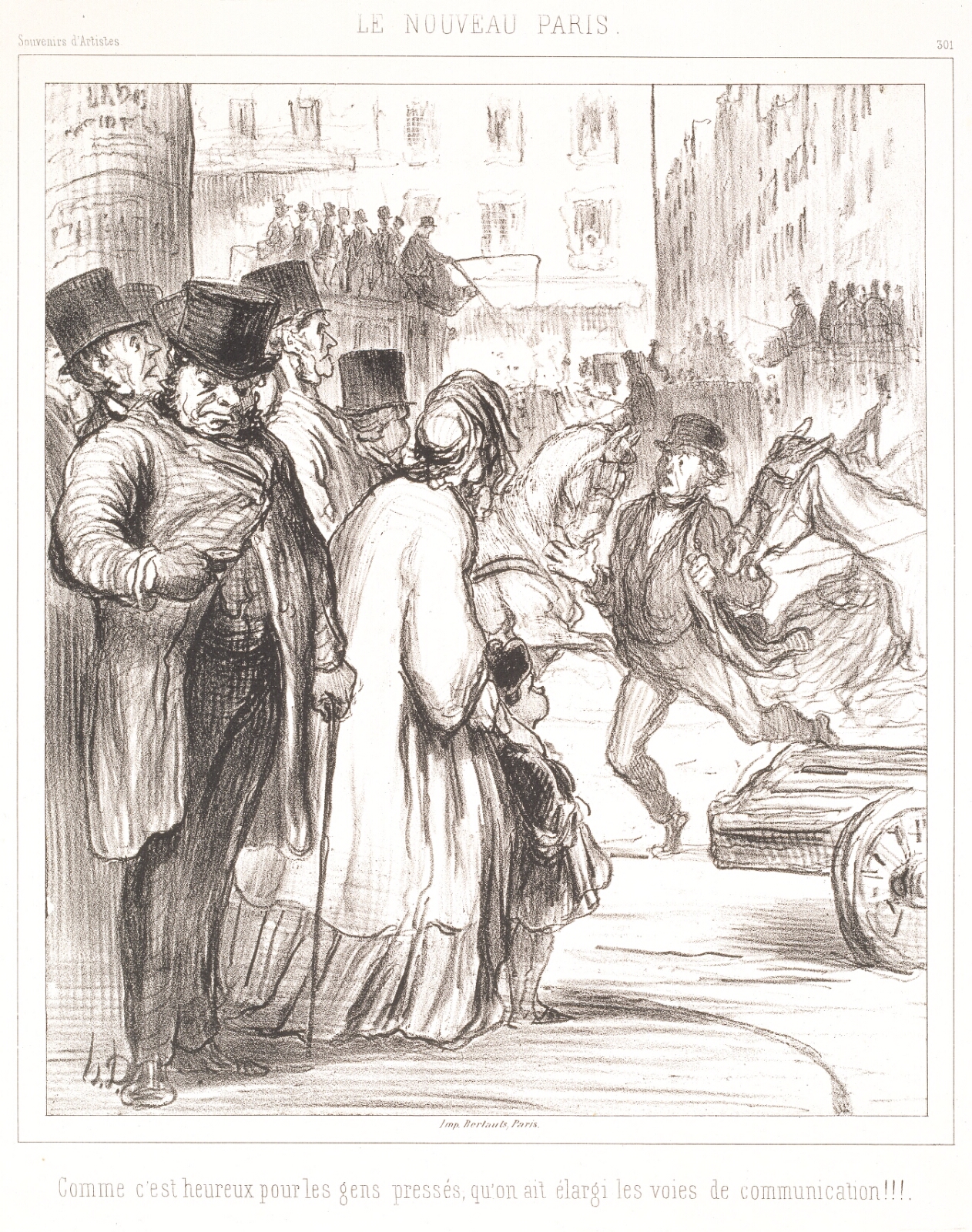 Honoré Daumier, Le nouveau Paris