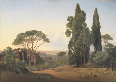 A View from Hadrian's Villa, Tivoli