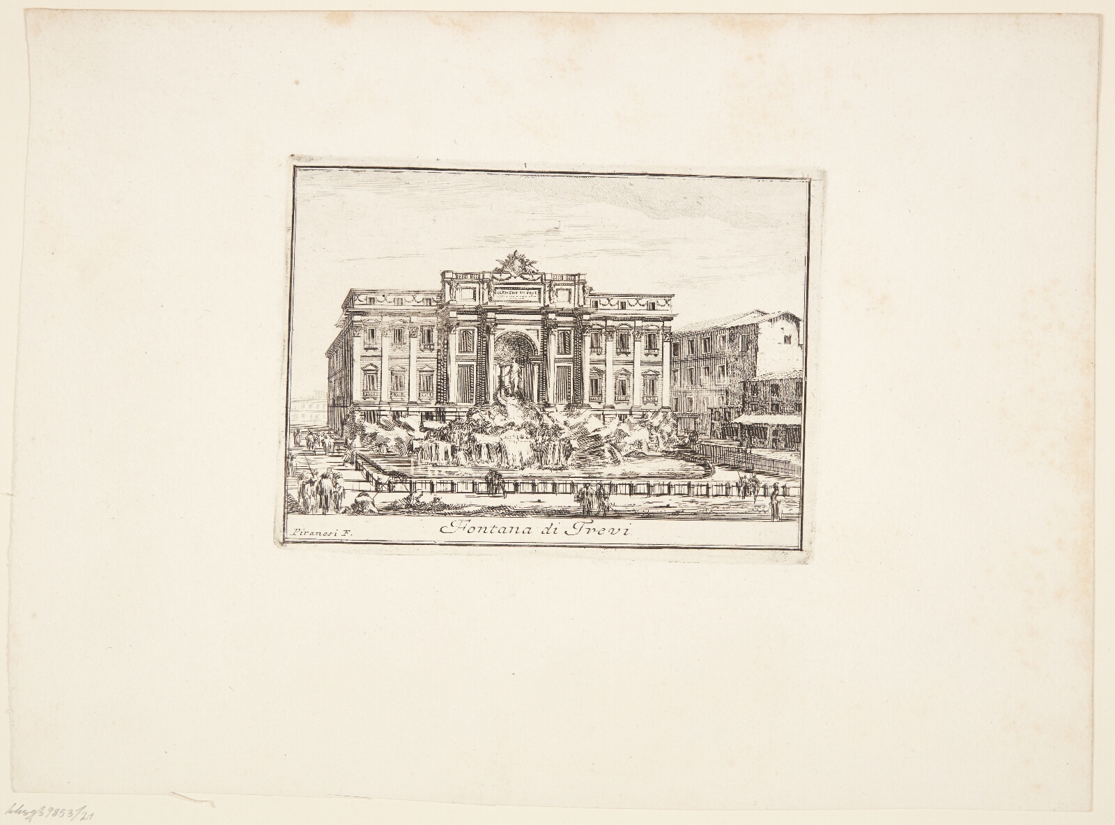 Giovanni Battista Piranesi, Trevifontænen
